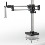 Stereomikroskop-Ständer (Universal) Kugelgelagerter Doppelarm | mit Schrauben