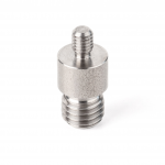 Adapter Stahl. M12 Außengewinde - M6 Außengewinde