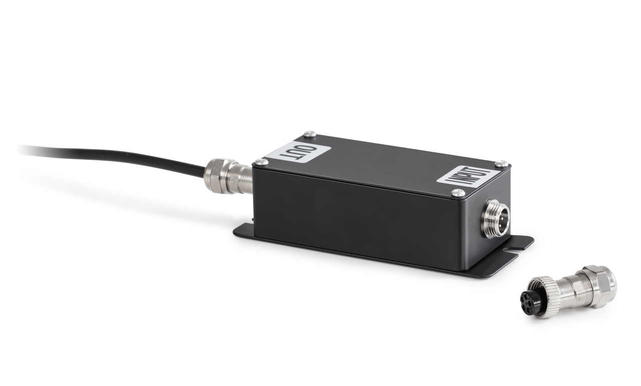Analoger Wägetransmitter zur Verstärkung des DMS Signals mit Strom- oder Spannungsausgang (je nach Modell)