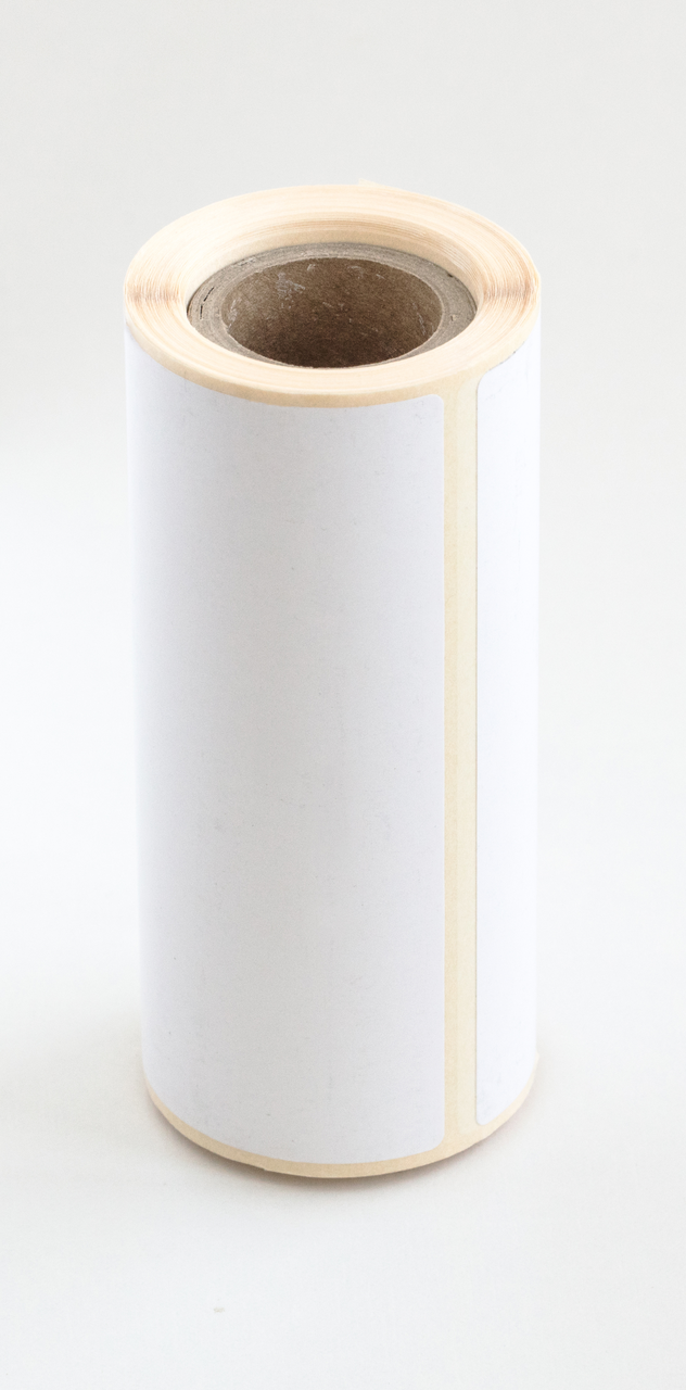 Rolle mit Etiketten für YKE Papier. 105x148mm