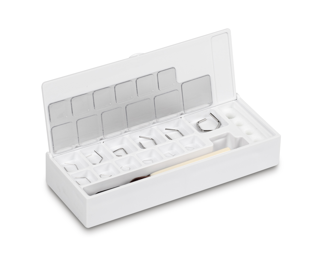 E1 1 mg - 500 mg Gewichtsatz im Kunststoff-Etui