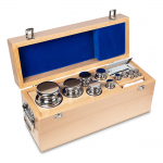 F1 1 mg - 10 kg Gewichtsatz im Holzetui