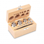 F2 1 g - 200 g Gewichtsatz im Holzetui