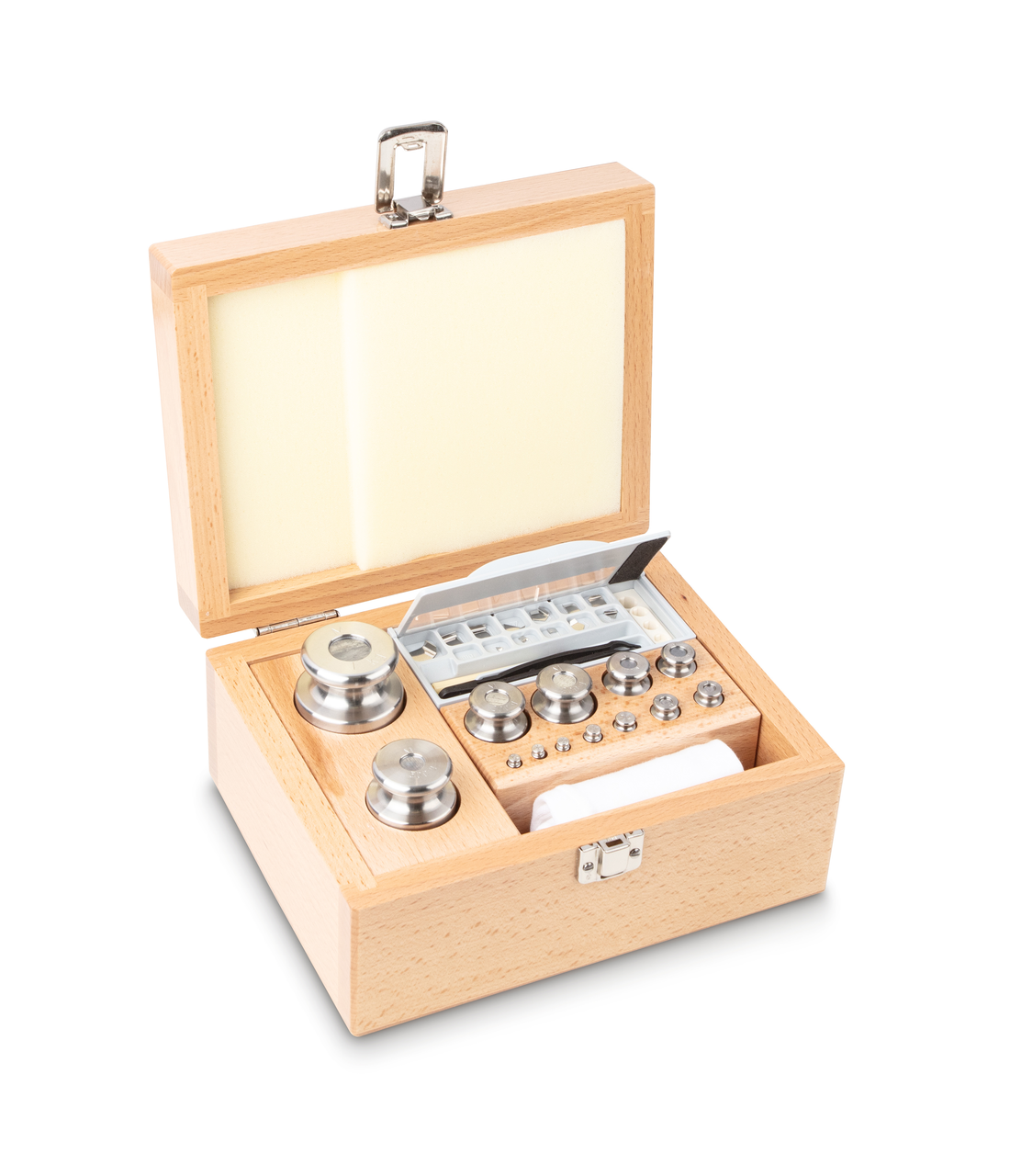 M1 1 mg - 1 kg Gewichtsatz im Holzetui