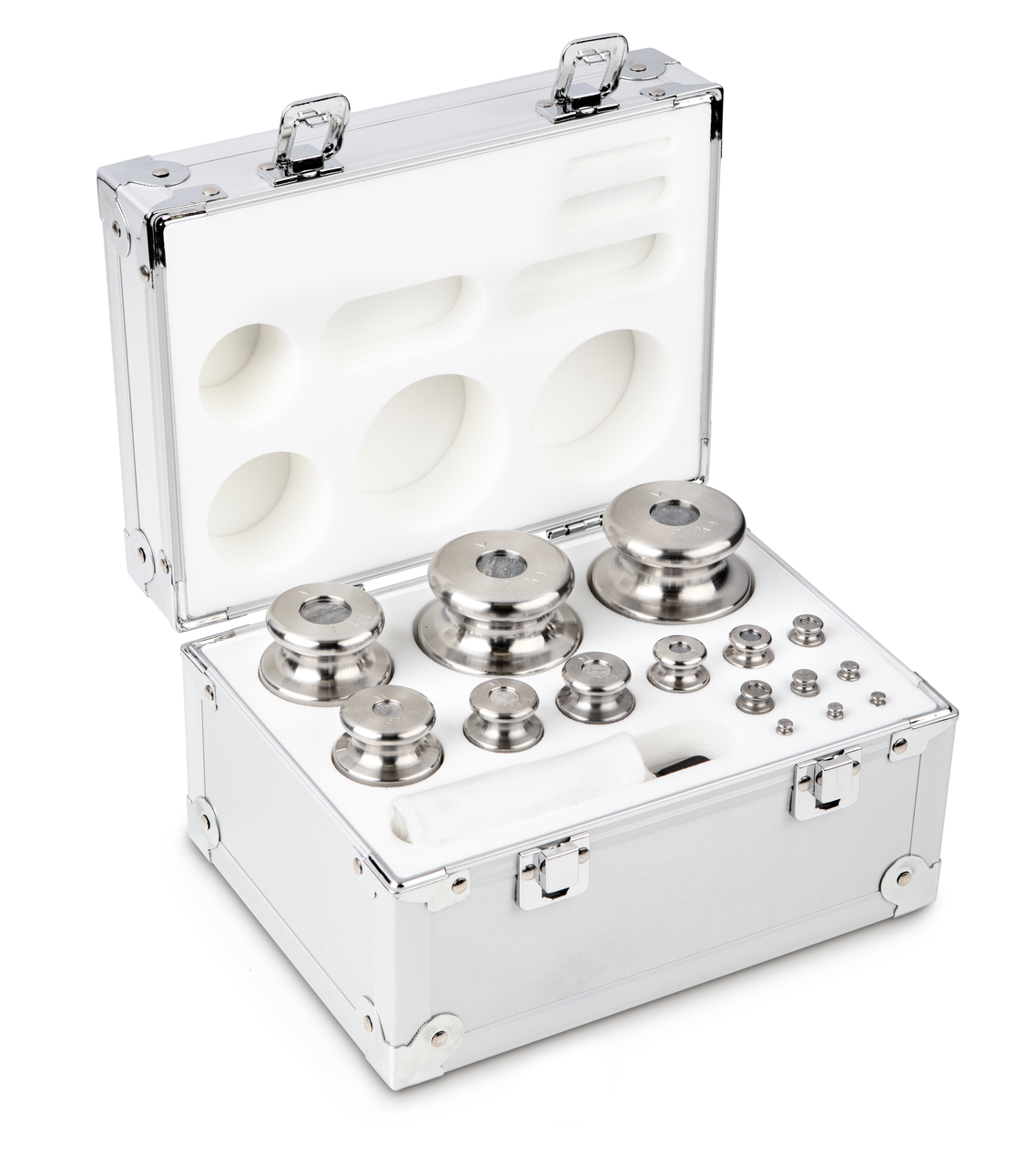 M1 1 g - 2 kg Gewichtsatz im Aluminiumetui