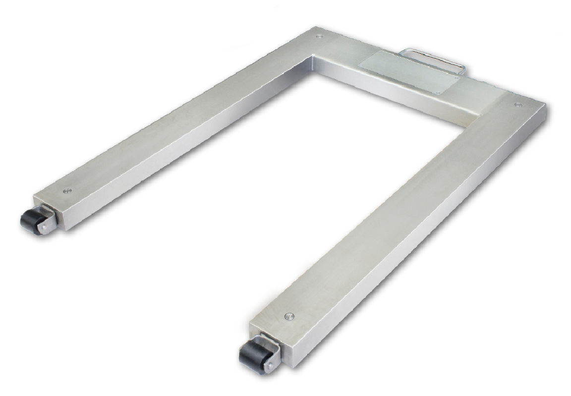 Plattform Edelstahl 840x1300x90 mm | Max 1500 kg | e=500 g | d=500 g |