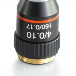Objektiv Achromatisch 4 x / 0