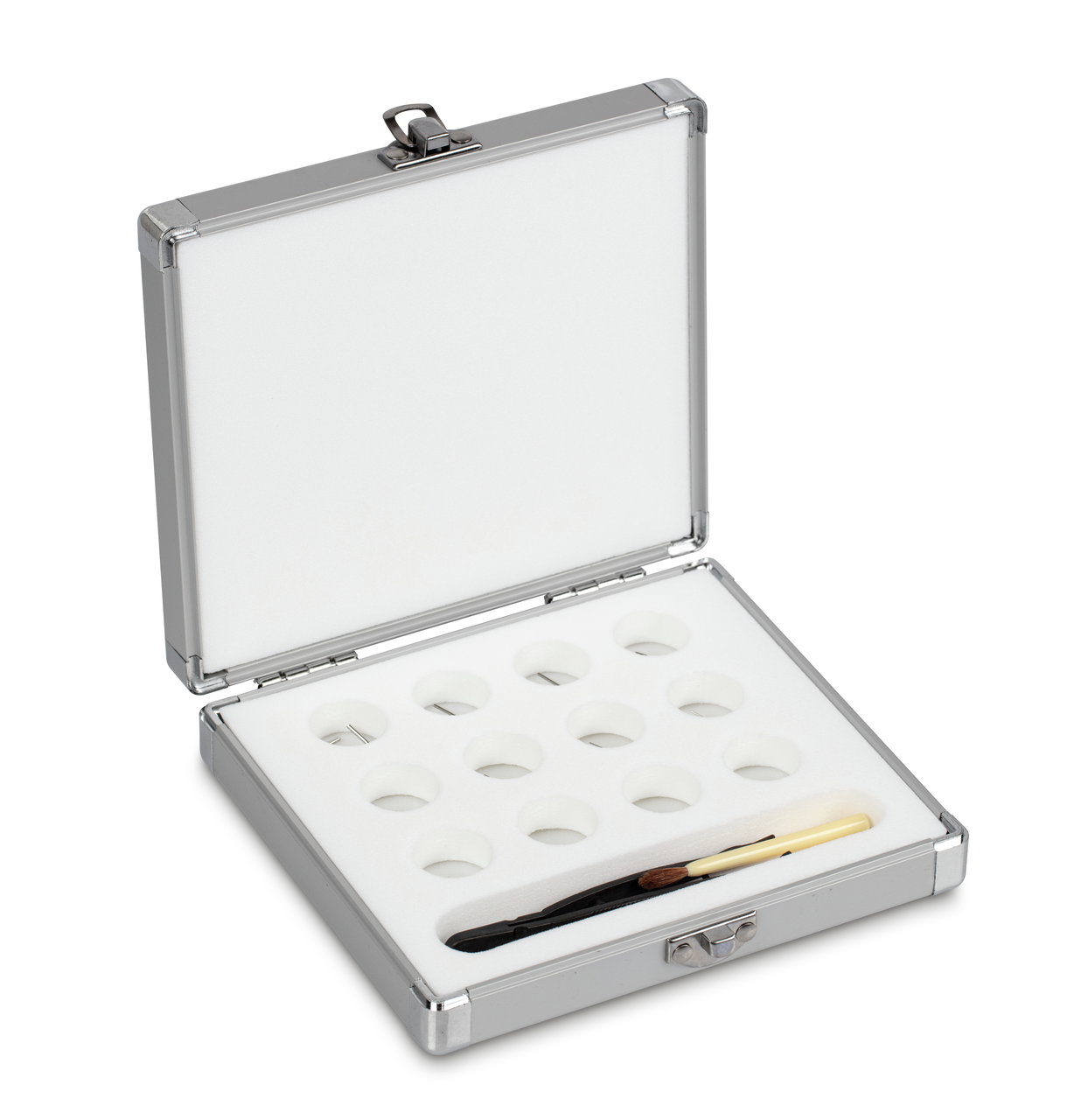 E1 1 mg - 500 mg Gewichtsatz im Aluminiumetui