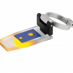 Prisma-Klappe mit LED mit Befestigungsring