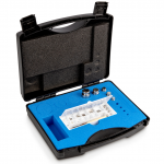 KERN Gewichtsatz 303-034, OIML-Klasse E1, Nennwert 1 mg - 100 g, Knopf, Edelstahl poliert, im Kunststoffkoffer