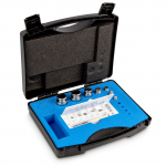 KERN Gewichtsatz 303-044, OIML-Klasse E1, Nennwert 1 mg - 200 g, Knopf, Edelstahl poliert, im Kunststoffkoffer