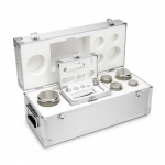 KERN Gewichtsatz 312-096, OIML-Klasse E2, Nennwert 1 g - 10 kg, Kompaktform, Edelstahl poliert, im Aluminiumetui