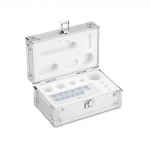 KERN Aluminium-Gewichtsetui 313-050-600, für Nennwerte 1 mg - 500 g, für Klassen E1 - M1, für Bauform Knopf/Kompakt