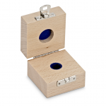 KERN Holz-Gewichtsetui 317-050-100, für Nennwerte 20 g, für Klassen E1+E2+F1, für Bauform Knopf/Kompakt