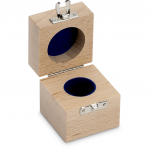 KERN Holz-Gewichtsetui 317-080-100, für Nennwerte 200 g, für Klassen E1+E2+F1, für Bauform Knopf/Kompakt