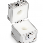 KERN Aluminium-Gewichtsetui 317-080-600, für Nennwerte 200 g, für Klassen E1 - M3, für Bauform Knopf/Kompakt