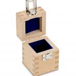 KERN Holz-Gewichtsetui 317-110-100, für Nennwerte 1 kg, für Klassen E1+E2+F1, für Bauform Knopf/Kompakt
