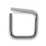 KERN Prüfgewicht 318-38, OIML-Klasse E2, Nennwert 200 mg, Draht, Edelstahl poliert