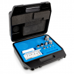 KERN Gewichtsatz 323-064, OIML-Klasse F1, Nennwert 1 mg - 1 kg, Knopf, Edelstahl poliert, im Kunststoffkoffer