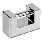 KERN Prüfgewicht 326-39, OIML-Klasse F1, Nennwert 50 kg, Block, Edelstahl poliert