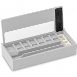 KERN Gewichtsetui 328-222-410, für Nennwerte 1 mg - 5 g, für Klassen E1 - M2, für Bauform Knopf/Kompakt