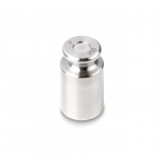 KERN Prüfgewicht 337-08, OIML-Klasse F2, Nennwert 200 g, Knopf, Edelstahl feingedreht