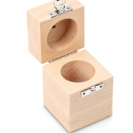KERN Holz-Gewichtsetui 337-090-200, für Nennwerte 500 g, für Klassen F2 + M1, für Bauform Knopf/Kompakt