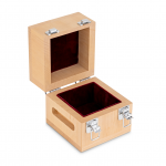 KERN Holz-Gewichtsetui 337-131-100, für Nennwerte 5 kg, für Klassen F1, für Bauform Kontrollgewicht