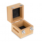 KERN Holz-Gewichtsetui 337-131-200, für Nennwerte 5 kg, für Klassen F2 + M1, für Bauform Kontrollgewicht