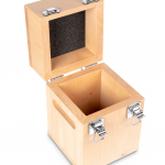 KERN Holz-Gewichtsetui 337-150-200, für Nennwerte 20 kg, für Klassen F2 + M1, für Bauform Knopf/Kompakt