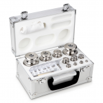 KERN Gewichtsatz 343-076, OIML-Klasse M1, Nennwert 1 mg - 2 kg, Knopf, Edelstahl feingedreht, im Aluminiumetui