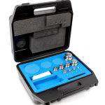 KERN Gewichtsatz 344-064, OIML-Klasse M1, Nennwert 1 g - 1 kg, Knopf, Edelstahl feingedreht, im Kunststoff-Etui