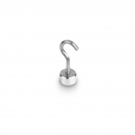 KERN Prüfgewicht 347-016, OIML-Klasse M1, Nennwert 1 g, Hakengewicht, Edelstahl feingedreht