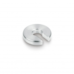 KERN Prüfgewicht 347-045, OIML-Klasse M1, Nennwert 10 g, Schlitzgewicht (Typ A), Edelstahl feingedreht