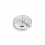 KERN Prüfgewicht 347-055, OIML-Klasse M1, Nennwert 20 g, Schlitzgewicht (Typ A), Edelstahl feingedreht