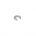 KERN Prüfgewicht 347-057, OIML-Klasse M1, Nennwert 20 g, Schlitzgewicht (Typ B), Edelstahl feingedreht