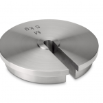 KERN Prüfgewicht 347-137, OIML-Klasse M1, Nennwert 5 kg, Schlitzgewicht (Typ B), Edelstahl feingedreht