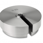 KERN Prüfgewicht 347-147-N00 (Nennwert 100 N, Schlitzgewicht (Typ B), Edelstahl feingedreht)