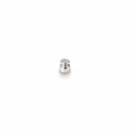 KERN Prüfgewicht 357-01, OIML-Klasse M2, Nennwert 1 g, Knopf, Edelstahl feingedreht