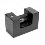 KERN Prüfgewicht 366-79, OIML-Klasse M3, Nennwert 50 kg, Block Eco, Gusseisen lackiert