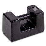 KERN Prüfgewicht 366-86, OIML-Klasse M3, Nennwert 5 kg, Block, Gusseisen lackiert