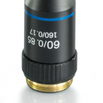 KERN Achromatisches Objektiv, 60 x /0,85 (gefedert) W.D. (0,1 mm) OBB-A1113