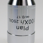 KERN Infinity planachromatisches Objektiv 100 x /1,25 W.D., (0,19 mm) (Öl) (gefedert) OBB-A1240