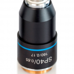 KERN Achromatisches Objektiv, E-Plan 40 x /0,65 W.D. (gefedert) (0,85 mm), Anti-Fungus OBB-A1564