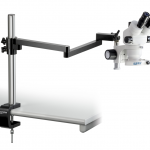 KERN Stereo-Zoom Mikroskop-Set OZM 953UK (Trinokular, Universal (Gelenkarm mit Klemme), 0,7 x - 4,5 x, 4,5W LED (Auflicht))